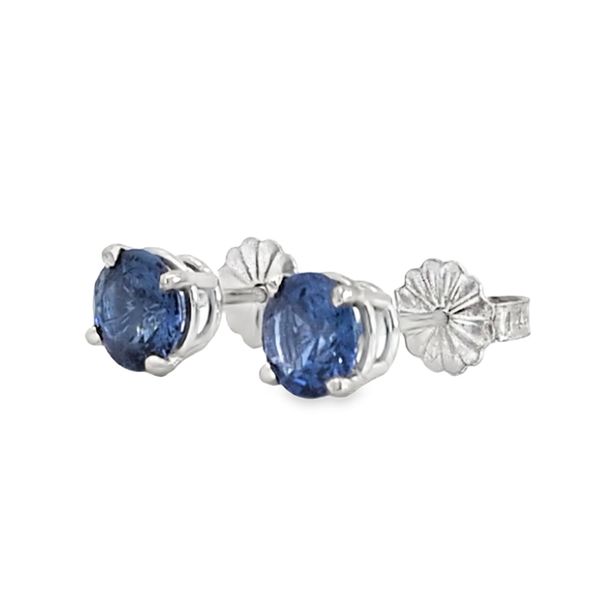 14kw Sapphire Studs Image 2 Charles Frederick Jewelers Chelmsford, MA