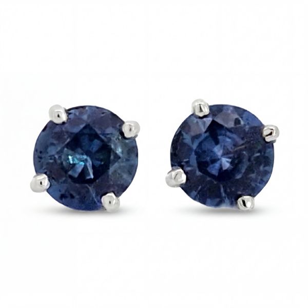 14kw Sapphire Studs Charles Frederick Jewelers Chelmsford, MA