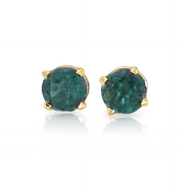 14ky Emerald Studs Charles Frederick Jewelers Chelmsford, MA