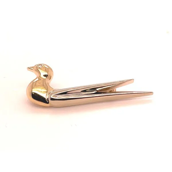 14K Bird Pin With Diamond Eye Charles Frederick Jewelers Chelmsford, MA