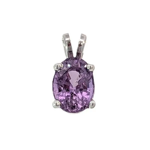 14kt Purple Sapphire Pendant Charles Frederick Jewelers Chelmsford, MA