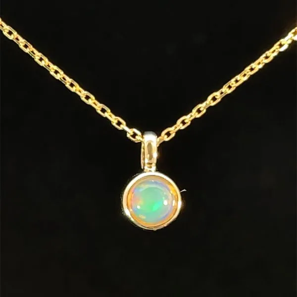 14ky Opal Necklace Charles Frederick Jewelers Chelmsford, MA