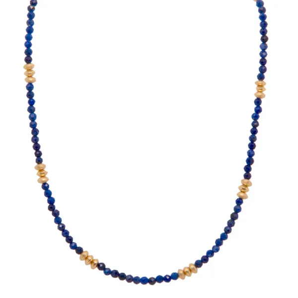 Joyla Lapis and 24k Vermeil Necklace Charles Frederick Jewelers Chelmsford, MA