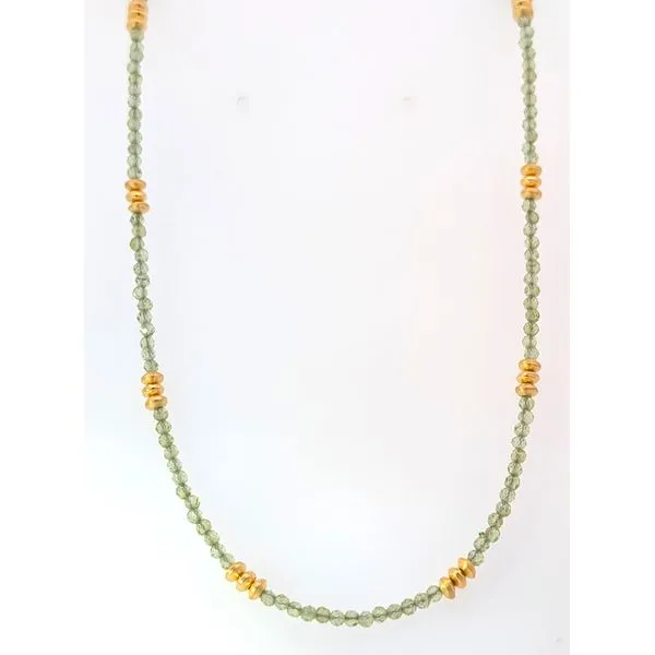 Joyla Peridot 24k  Vermeil Necklace Charles Frederick Jewelers Chelmsford, MA