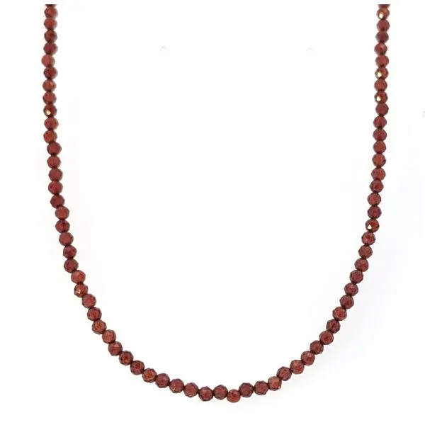 Joyla Garnet and 24k Vermeil Necklace Image 2 Charles Frederick Jewelers Chelmsford, MA