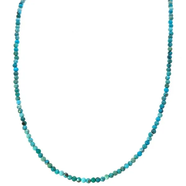 Joyla Turquoise and 24k Vermeil Necklace Image 2 Charles Frederick Jewelers Chelmsford, MA