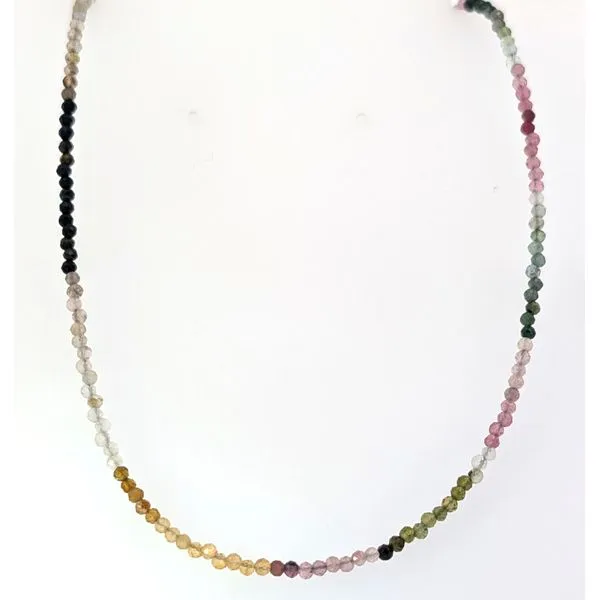 Joyla Multi-Color Tourmaline and 24k Vermeil Necklace Charles Frederick Jewelers Chelmsford, MA