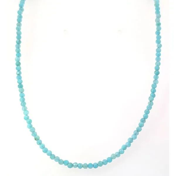 Joyla Amazonite 24k Vermeil Necklace Charles Frederick Jewelers Chelmsford, MA