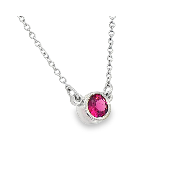 14w Rhodolite Garnet Necklace Image 2 Charles Frederick Jewelers Chelmsford, MA