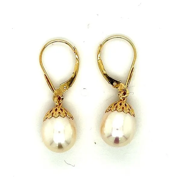 14KY Baroque Pearl Earrings Charles Frederick Jewelers Chelmsford, MA