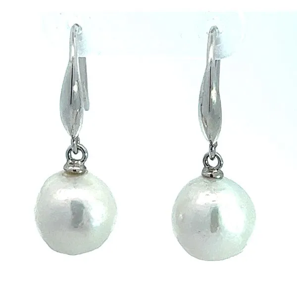 Sterling 11mm Fresh Water Pearl Drops Charles Frederick Jewelers Chelmsford, MA