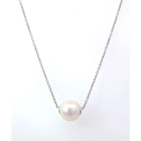 Sterling Freshwater Pearl Necklace Charles Frederick Jewelers Chelmsford, MA
