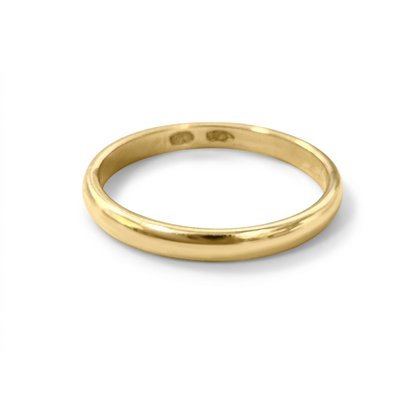 14KY 2mm Comfort Fit Wedding Band size 5.5 1.35grams Charles Frederick Jewelers Chelmsford, MA