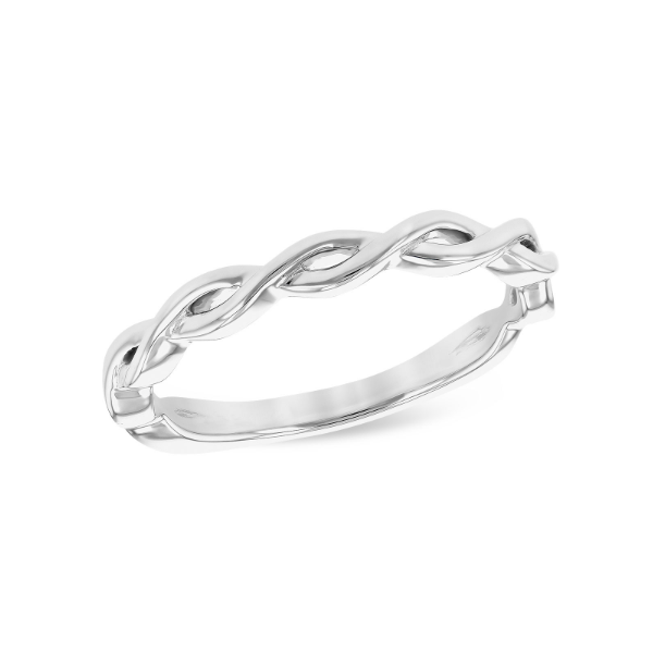 14KW Twist Band Charles Frederick Jewelers Chelmsford, MA
