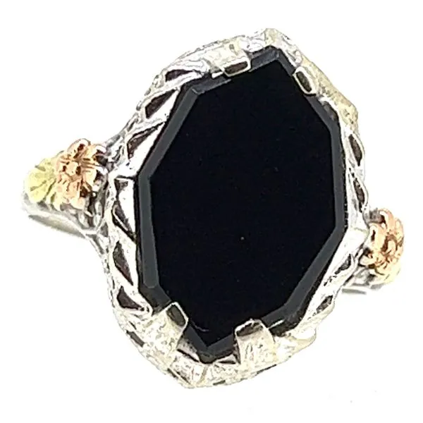 14K Onyx Ring Charles Frederick Jewelers Chelmsford, MA