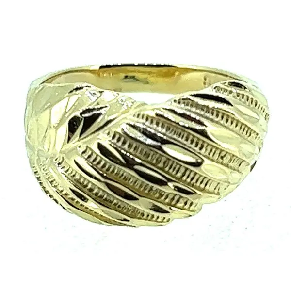 Lady's Yellow 14 Karat Fashion Ring Charles Frederick Jewelers Chelmsford, MA