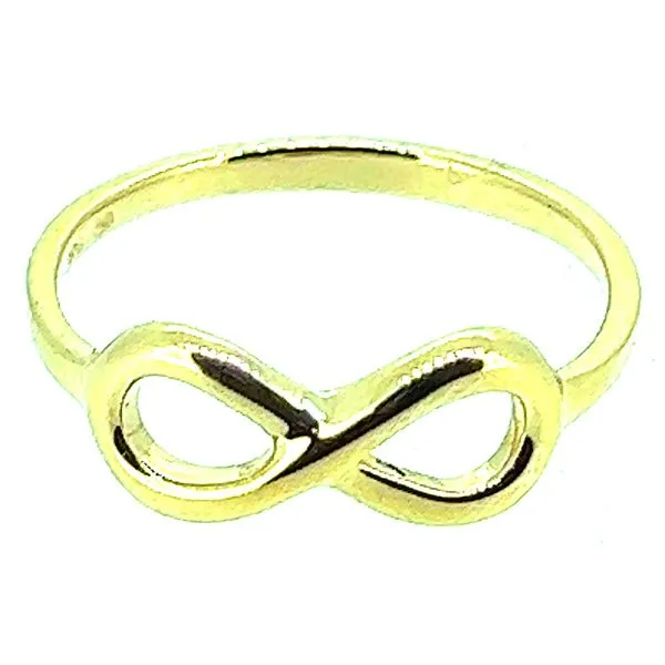 14KY Solid Infinity Ring Charles Frederick Jewelers Chelmsford, MA