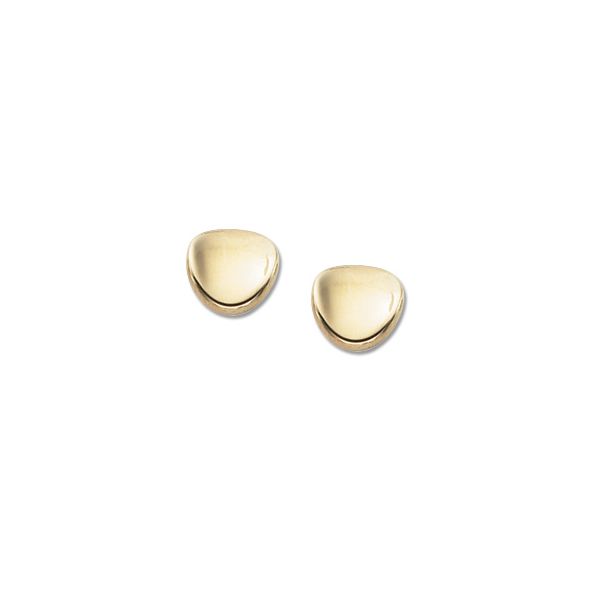 14KY Dapped Disc Earrings Charles Frederick Jewelers Chelmsford, MA