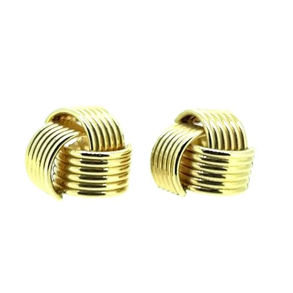 14KY Knot Stud Earrings Charles Frederick Jewelers Chelmsford, MA