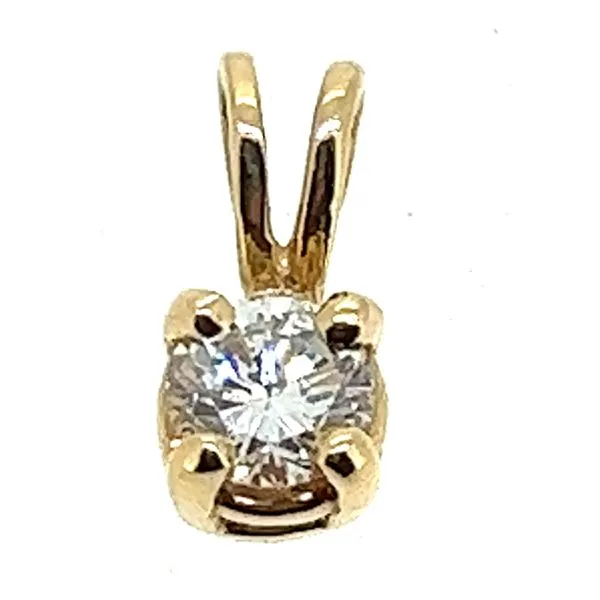14KY Diamond Pendant Charles Frederick Jewelers Chelmsford, MA