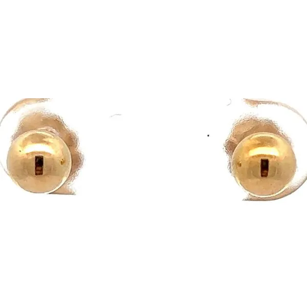 14KY 5mm Ball Stud Earrings Charles Frederick Jewelers Chelmsford, MA