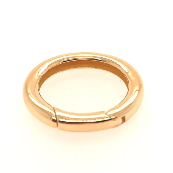 14KY Round Push-Lock Clasp Charles Frederick Jewelers Chelmsford, MA