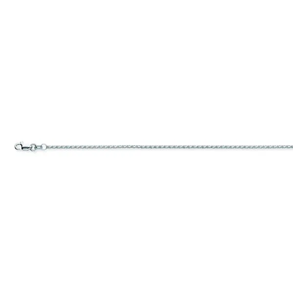 14KW 20'' 1.05mm D-Cut Wheat Chain Charles Frederick Jewelers Chelmsford, MA
