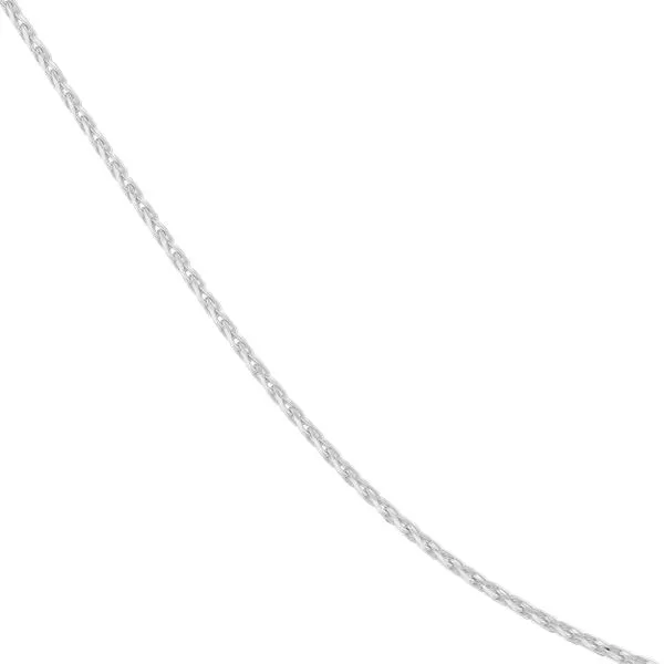 14KW 20\ 0.85mm D-Cut Wheat Chain w/ Lobster Clasp