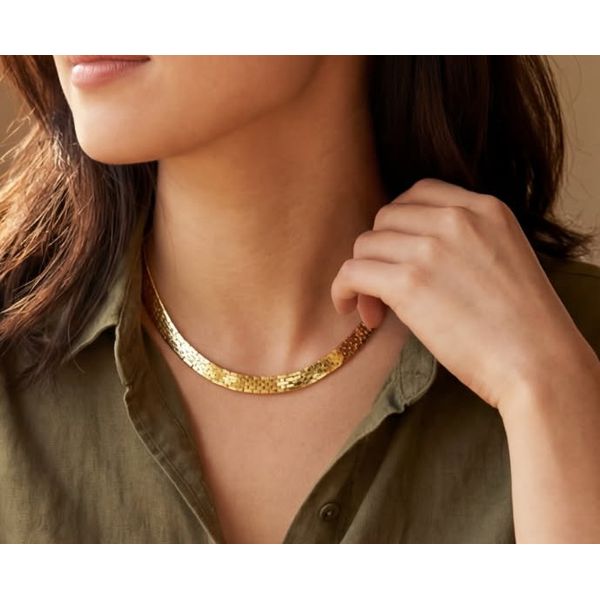 14ky Gold Fashion Necklace Image 2 Charles Frederick Jewelers Chelmsford, MA