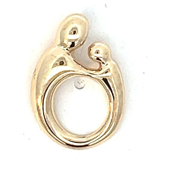 14KY Large Mother And Child Pendant Charles Frederick Jewelers Chelmsford, MA