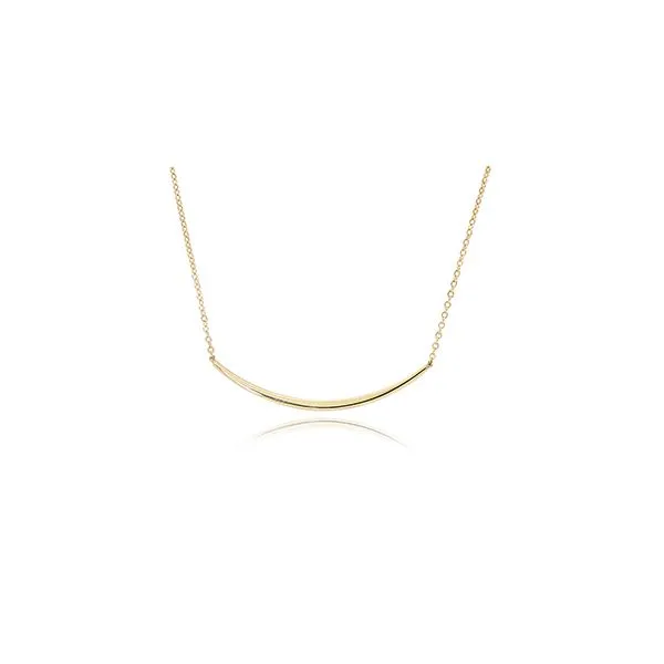 14KY Half Curved Wire Necklace similar item image