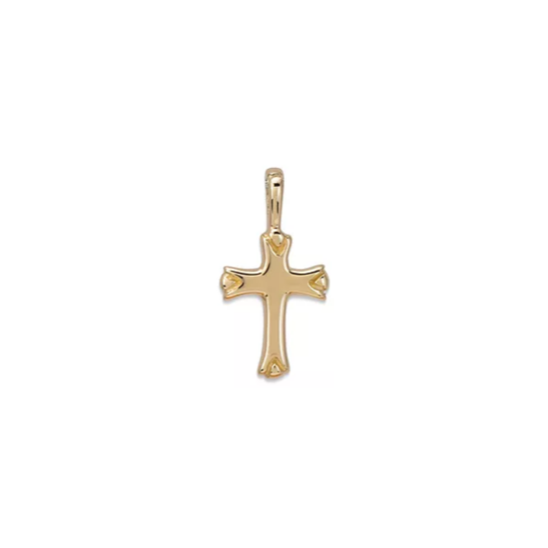 14KY 16mm Baby Cross Charles Frederick Jewelers Chelmsford, MA