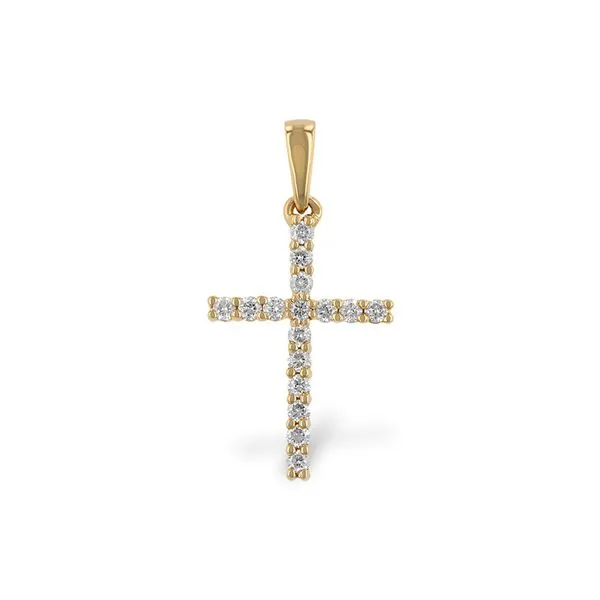 14KY Cross Diamond Pendant 0.20ctw similar item image