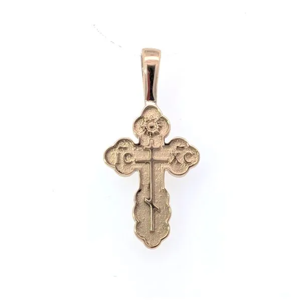 14KY Small Orthodox Cross Charles Frederick Jewelers Chelmsford, MA
