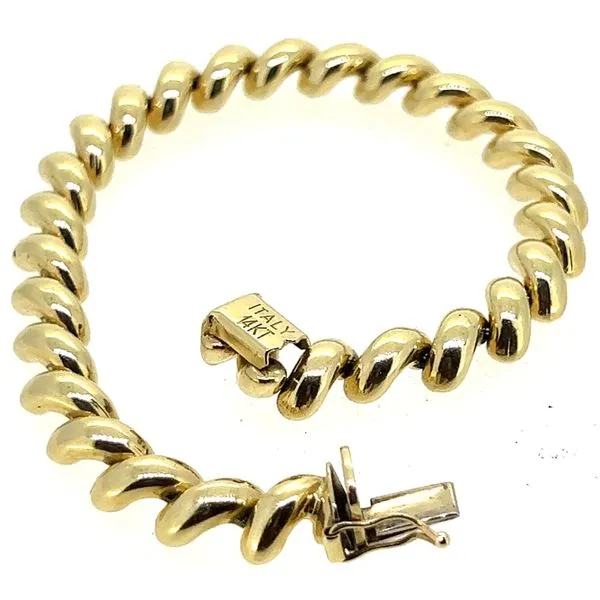 14KY San Marco Style Bracelet Charles Frederick Jewelers Chelmsford, MA