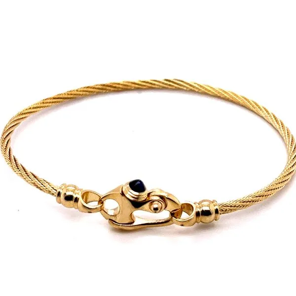 14KY Cable Bracelet Charles Frederick Jewelers Chelmsford, MA
