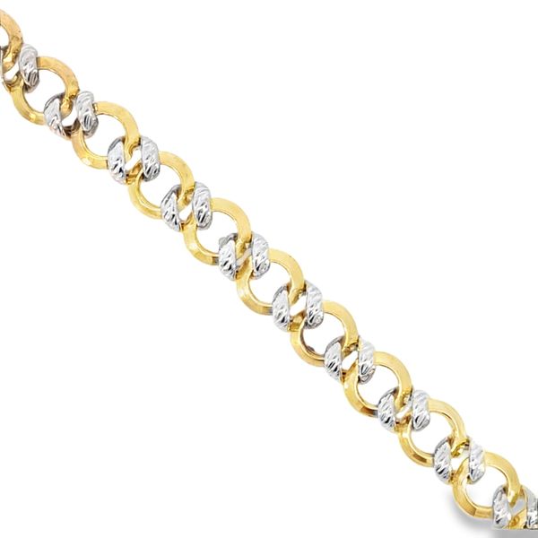 14kt Two Tone Bracelet Charles Frederick Jewelers Chelmsford, MA
