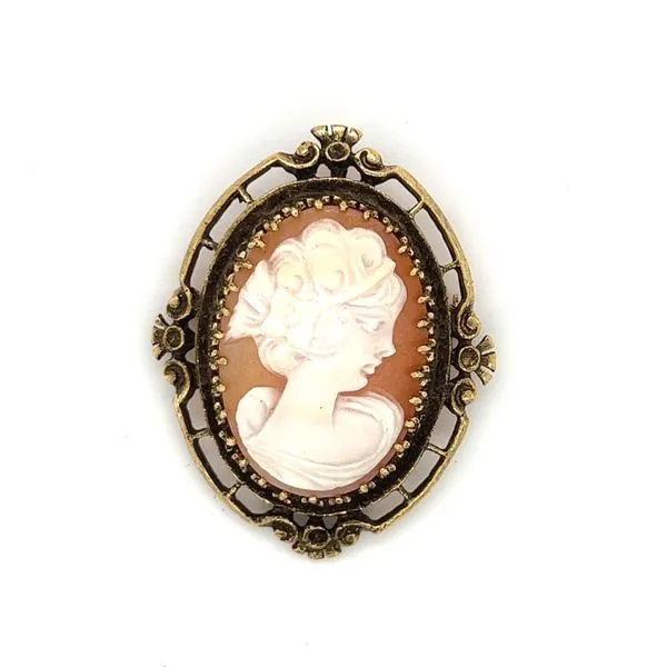 14KY Cameo.-Estate Charles Frederick Jewelers Chelmsford, MA