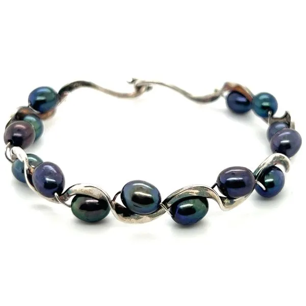 Sterling Grey Pearl Bracelet Charles Frederick Jewelers Chelmsford, MA