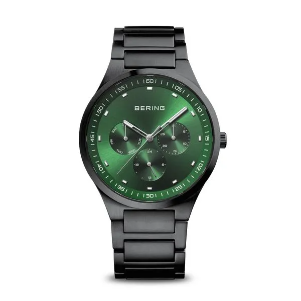 Bering Green Dial Watch Charles Frederick Jewelers Chelmsford, MA