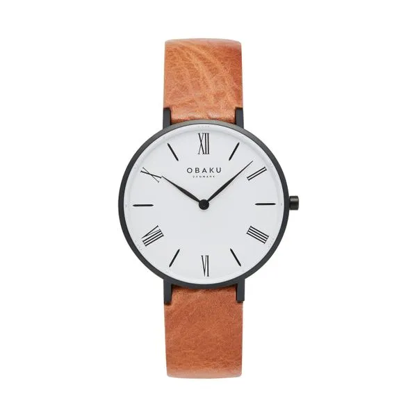 Ladies Obaku White Stick Dial Watch Charles Frederick Jewelers Chelmsford, MA
