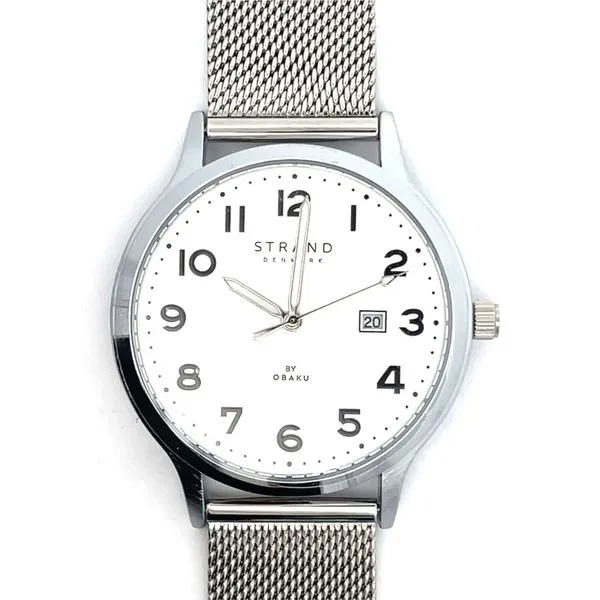 Mens Mesh Strap Watch
