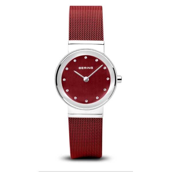 Ladies Bering Red Classic Charles Frederick Jewelers Chelmsford, MA
