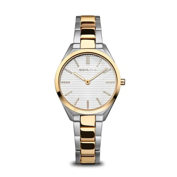 Ladies Bering Two Tone Stainless Slim Watch similar item image