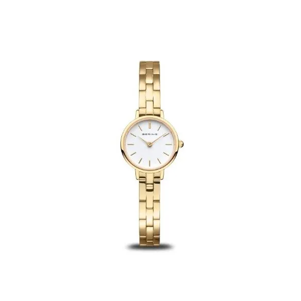 Ladies Stainless Gold Tone watch Charles Frederick Jewelers Chelmsford, MA