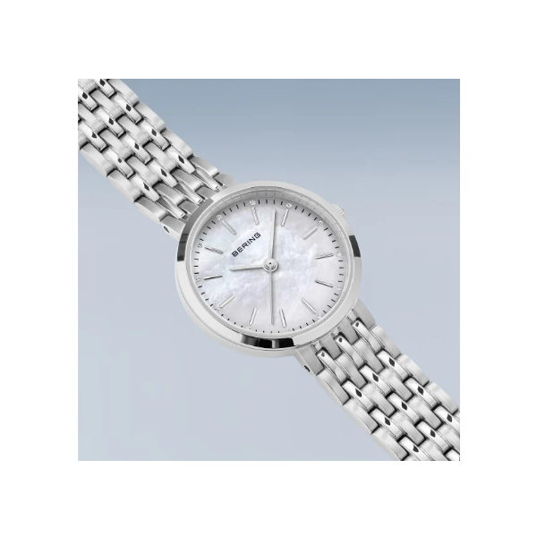Ladies Stainless Mother of Pearl Watch Charles Frederick Jewelers Chelmsford, MA