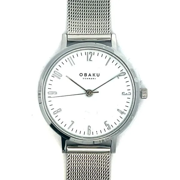 Ladies Silver Tone Watch Charles Frederick Jewelers Chelmsford, MA