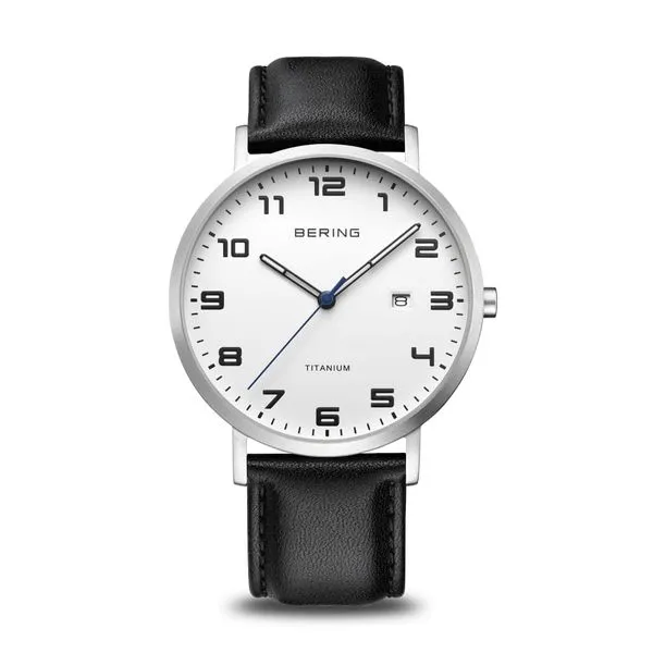 Mens Bering Titanium Watch