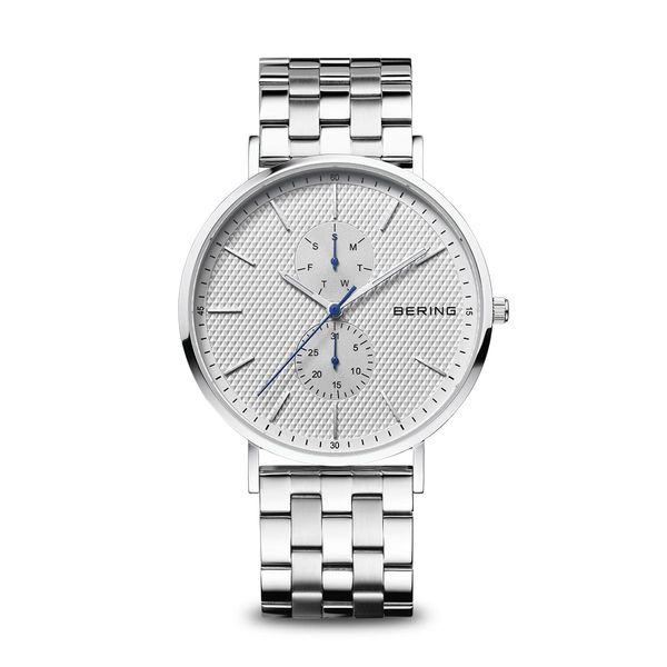 Men's Classic Stainless Steel Quartz Watch with Sapphire Crystal Charles Frederick Jewelers Chelmsford, MA