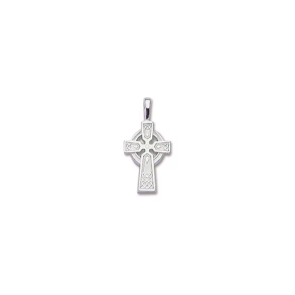 Sterling Small Celtic Cross Pendant Charles Frederick Jewelers Chelmsford, MA